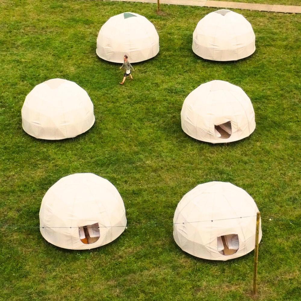 Oktoberfest Wiesn Camp Lodge Мюнхен Экстерьер фото